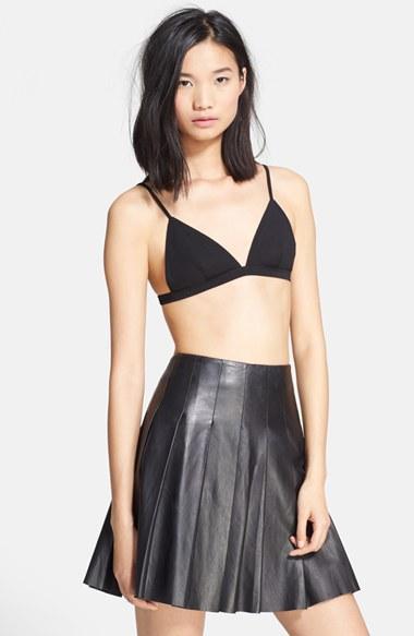 T By Alexander Wang Ponte Triangle Bra