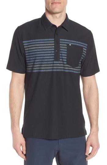 Men's Travis Mathew Sweet Lu Fit Polo, Size Small - Black