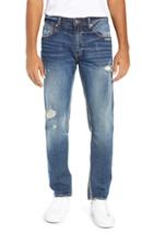 Men's Vigoss Mick Ripped Slim Fit Jeans - Blue