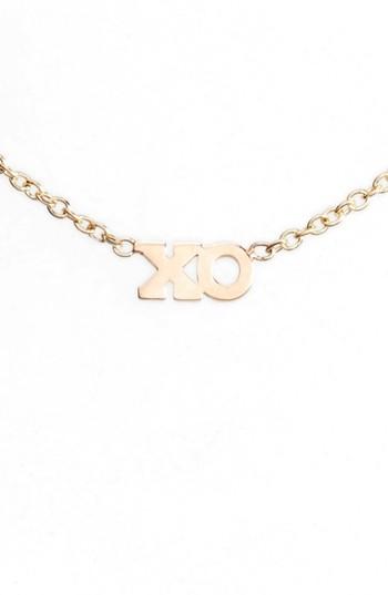 Women's Zoe Chicco Xo Pendant Necklace