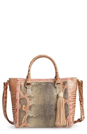 Brahmin Mini Arno Leather Satchel -