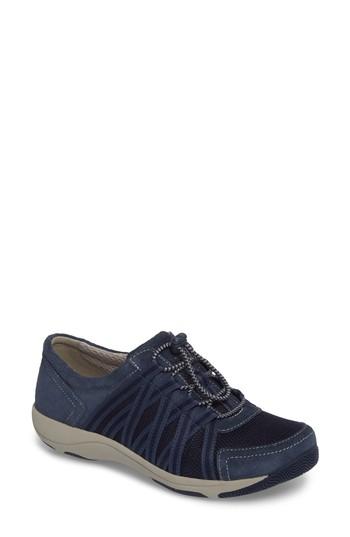 Women's Dansko Halifax Collection Honor Sneaker .5-9us / 39eu M - Blue