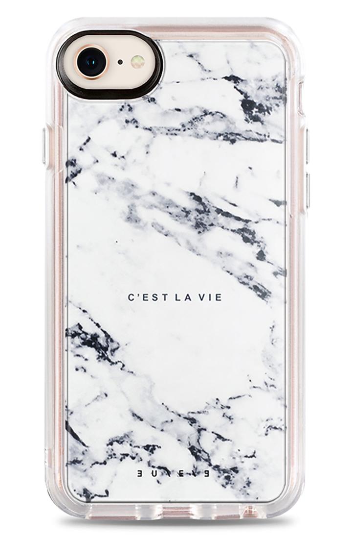 Casetify C'est La Vie Marble Iphone 7/8 & 7/8 Case -