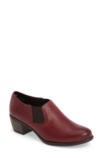 Women's Munro Frisco Bootie .5 M - Burgundy