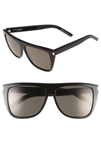 Men's Saint Laurent 'flattop' 59mm Sunglasses -