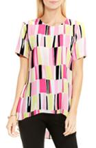 Women's Vince Camuto Graphic High/low Blouse