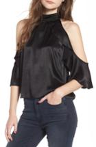 Women's Ella Moss Bianka Cold Shoulder Swing Top - Black