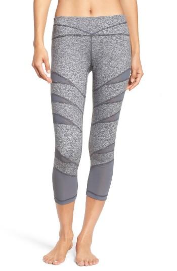 Women's Zella Flash Crop Leggings - Grey