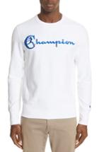 Men's Todd Snyder + Champion Crewneck Sweatshirt - White