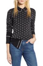 Women's Halogen X Atlantic-pacific Balloon Sleeve Wool & Cashmere Sweater