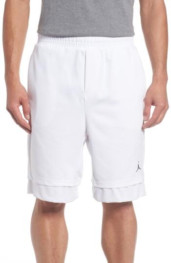 Men's Nike Jordan Lux Training Shorts - White