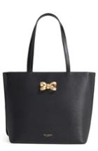 Ted Baker London Larah Looped Bow Leather Shopper - Pink