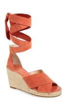 Women's Vince Camuto Leddy Wedge Sandal M - Orange