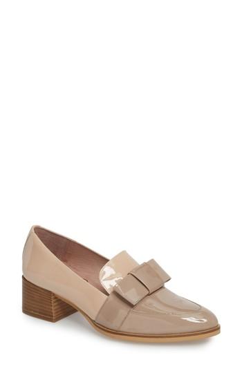 Women's Wonders Block Heel Loafer Pump Us / 35eu - Beige