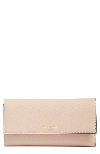 Women's Kate Spade New York Leather Iphone 7 Wallet - Brown