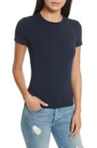 Women's Atm Anthony Thomas Melillo Stretch Pima Cotton Baby Tee - Blue