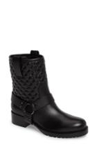 Women's Valentino Garavani Rockstud Quilted Harness Bootie Us / 36eu - Black