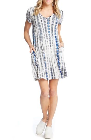 Women's Karen Kane Tie Dye Pocket Dress - Grey