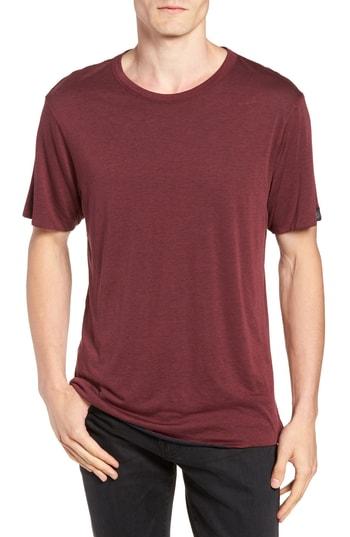 Men's Rag & Bone Slim Fit Reversible T-shirt - Burgundy