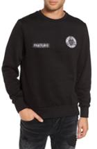 Men's Elevenparis Fleece Crewneck Sweatshirt - Black