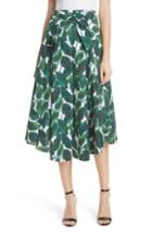 Women's Milly Jackie Print Skirt - Green
