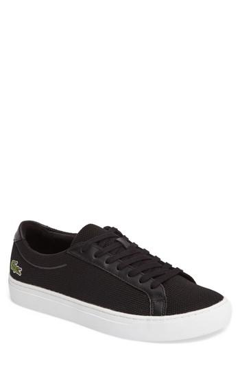 Men's Lacoste L.12 Sneaker .5 M - Black