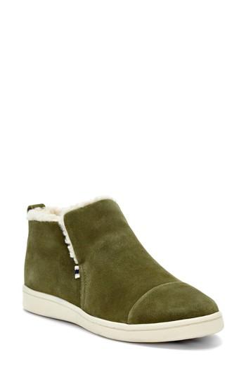 Women's Ed Ellen Degeneres Cambon Faux-shearling Lined Bootie .5 M - Green
