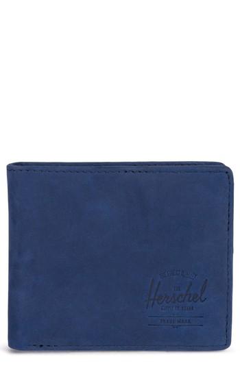 Men's Herschel Supply Co. Roy Leather Wallet - Blue