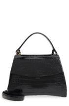 Nancy Gonzalez Genuine Crocodile Top Handle Bag -