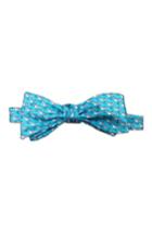 Men's Lazyjack Shark Week Silk Bow Tie, Size - Blue