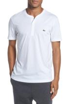 Men's Lacoste Henley T-shirt (l) - White