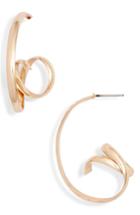 Women's Stella + Ruby Twirl Hoop Earrings
