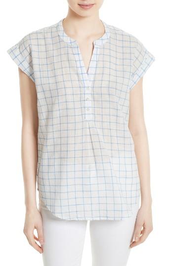 Women's Soft Joie Grainger Check Cotton Top