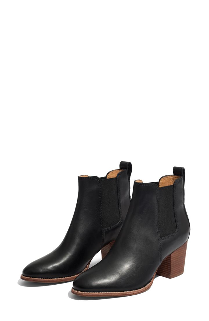 Women's Madewell The Regan Boot .5 M - Black