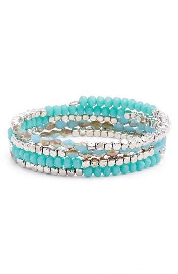 Women's Cristabelle Beaded Coil Bracelet