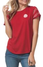 Women's Rip Curl Wetty Revival Graphic Tee - Red
