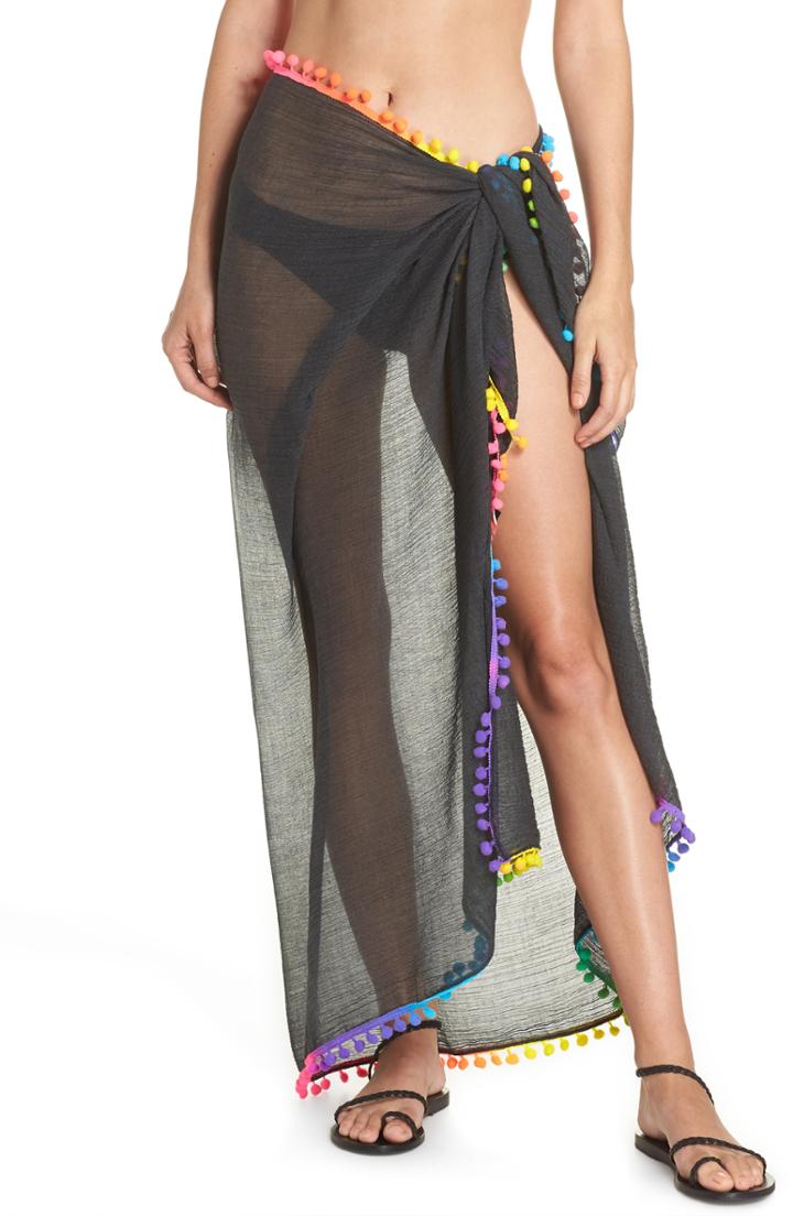 Women's Echo Pompom Pareo