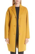 Women's Eileen Fisher Hooded Down Jacket, Size - Red