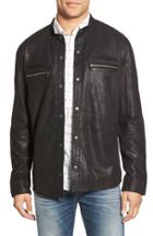 Men's John Varvatos Star Usa Leather Shirt Jacket