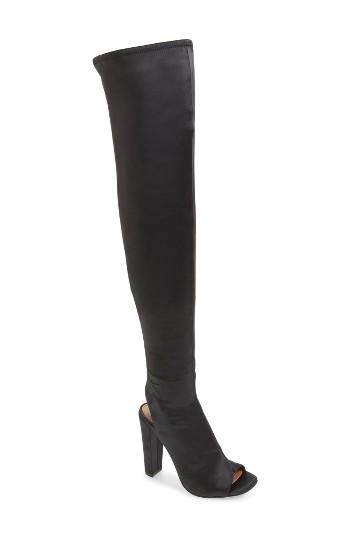 Women's Steve Madden Kimmi Over The Knee Boot M - Black