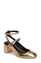 Women's Rebecca Minkoff 'brooke' Ankle Strap Pump M - Metallic
