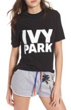 Women's Ivy Park Programme Fitted Logo Tee - Black