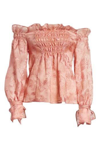 Women's Rebecca Taylor Floral Organza Top