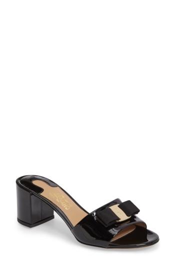 Women's Salvatore Ferragamo Block Heel Bow Sandal