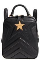 Stella Mccartney Small Quilted Faux Leather Convertible Backpack -