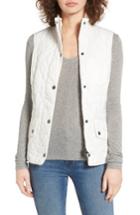 Women's Barbour Calvary Quilted Vest Us / 8 Uk - Ivory