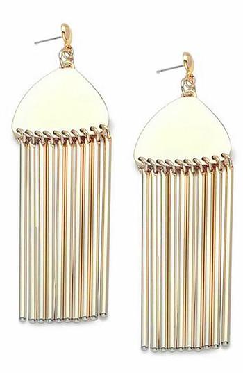 Women's Lele Sadoughi Comb Tassel Pendant Earrings