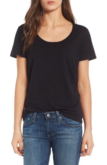 Women's Ag Killian Scoop Neck Tee - Black