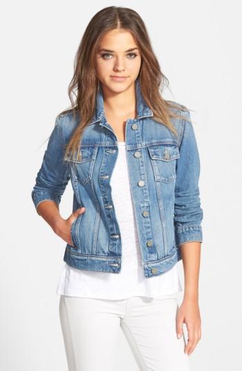 Women's Paige Denim 'rowan' Crop Denim Jacket