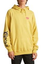 Men's Brixton X Coors Banquet Hoodie - Yellow